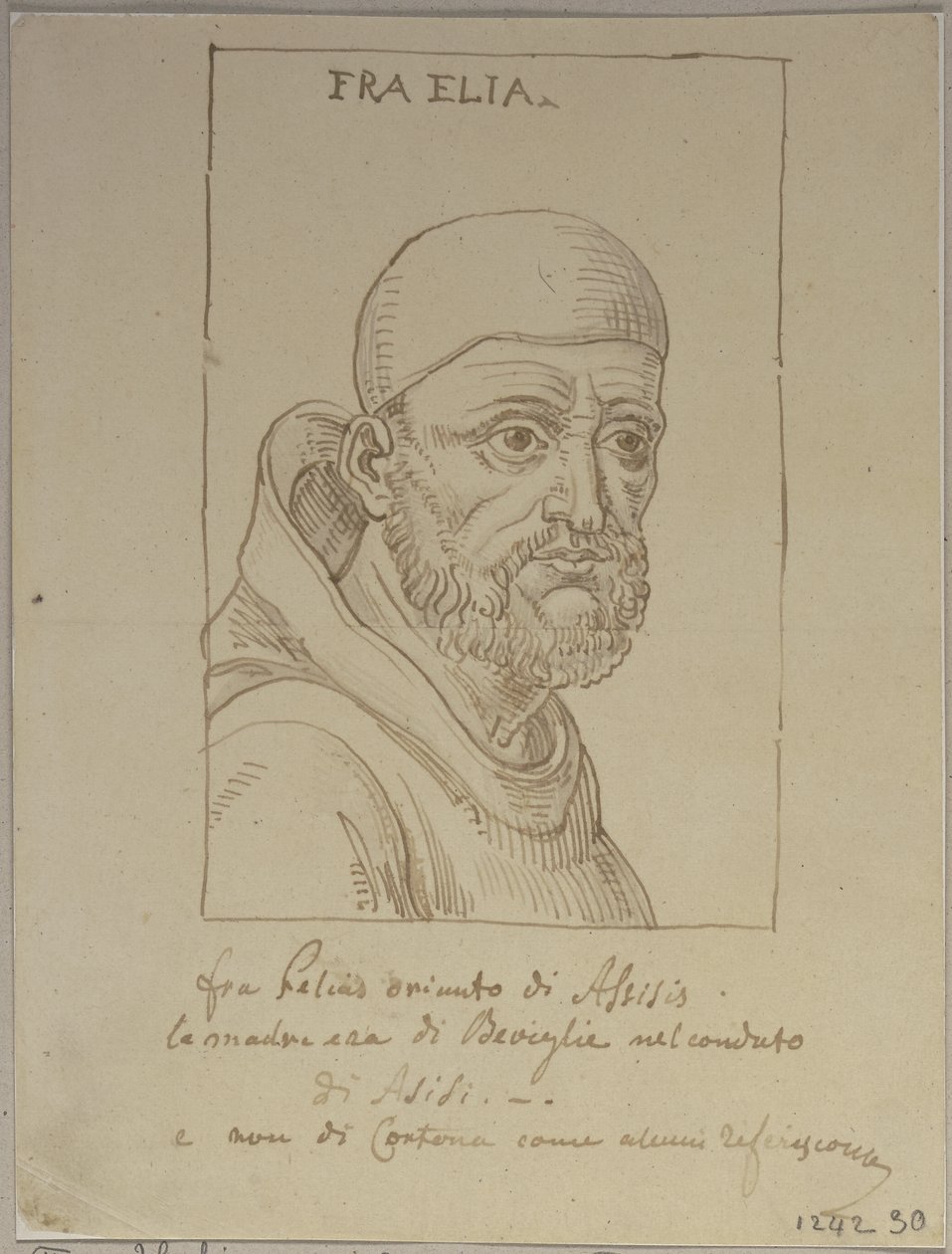 Aus: Sammlung von Umrissen und Durchzeichnungen, Band 2, Blatt 111 von Johann Anton Ramboux