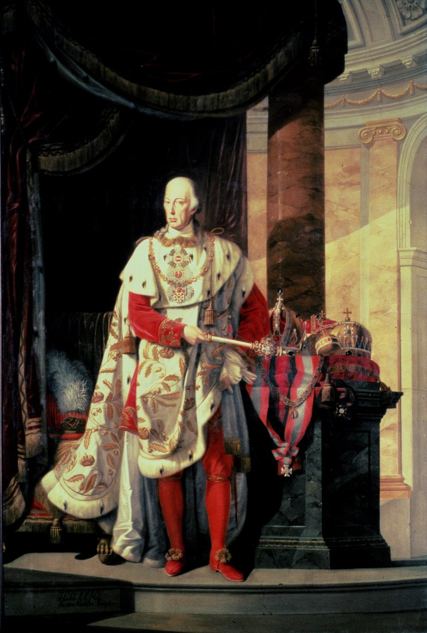 Kaiser Franz I. von Österreich, 19. Jahrhundert von Johann Baptist Hoechle