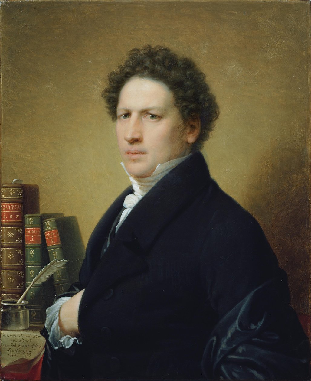 Dr. von Bach von Johann Baptist Lampi d. Ä.