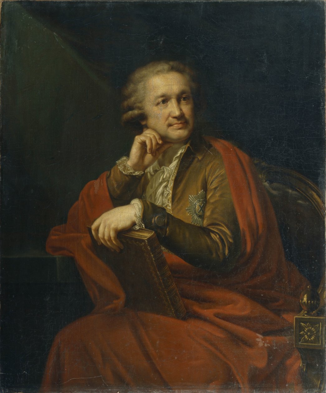 Porträt von Prinz Alexander Sergeevich Stroganov 1733-1811, 1793 von Johann Baptist von Lampi the Elder