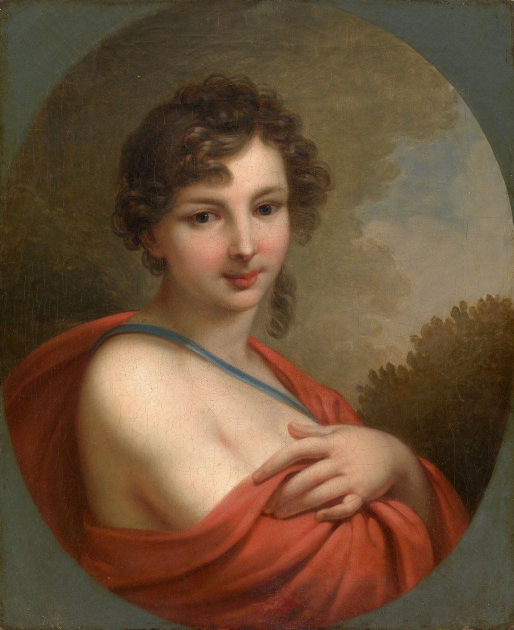 Porträt von Yelena Naryshkina 1785-1855, 1800 von Johann Baptist von Lampi the Elder