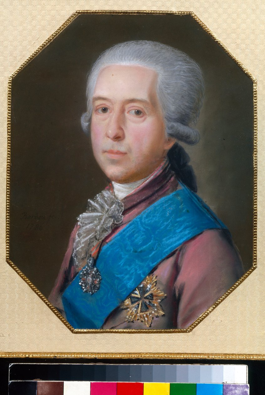 Porträt des Grafen Mikhail Mikhailovitch Golitsyne von Johann Bardou