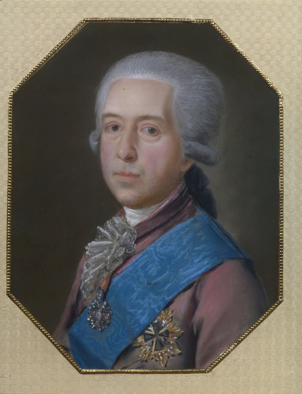 Porträt von General Graf Michail Michailowitsch Golizyn 1731-1806, 1786 von Johann Bardou