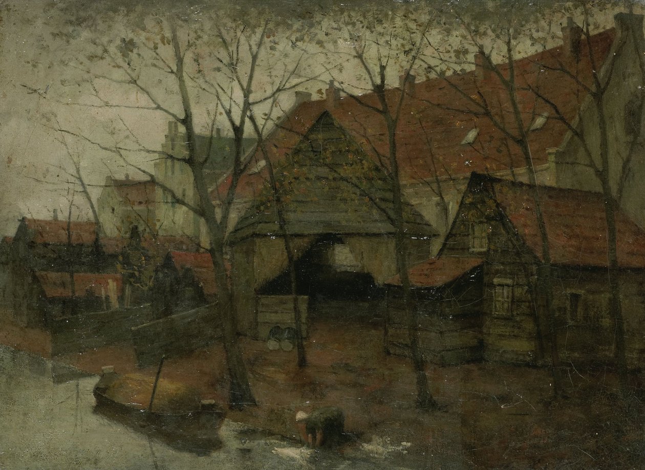 Die Vinkenbuurt nahe Amsterdam von Johann Eduard Karsen