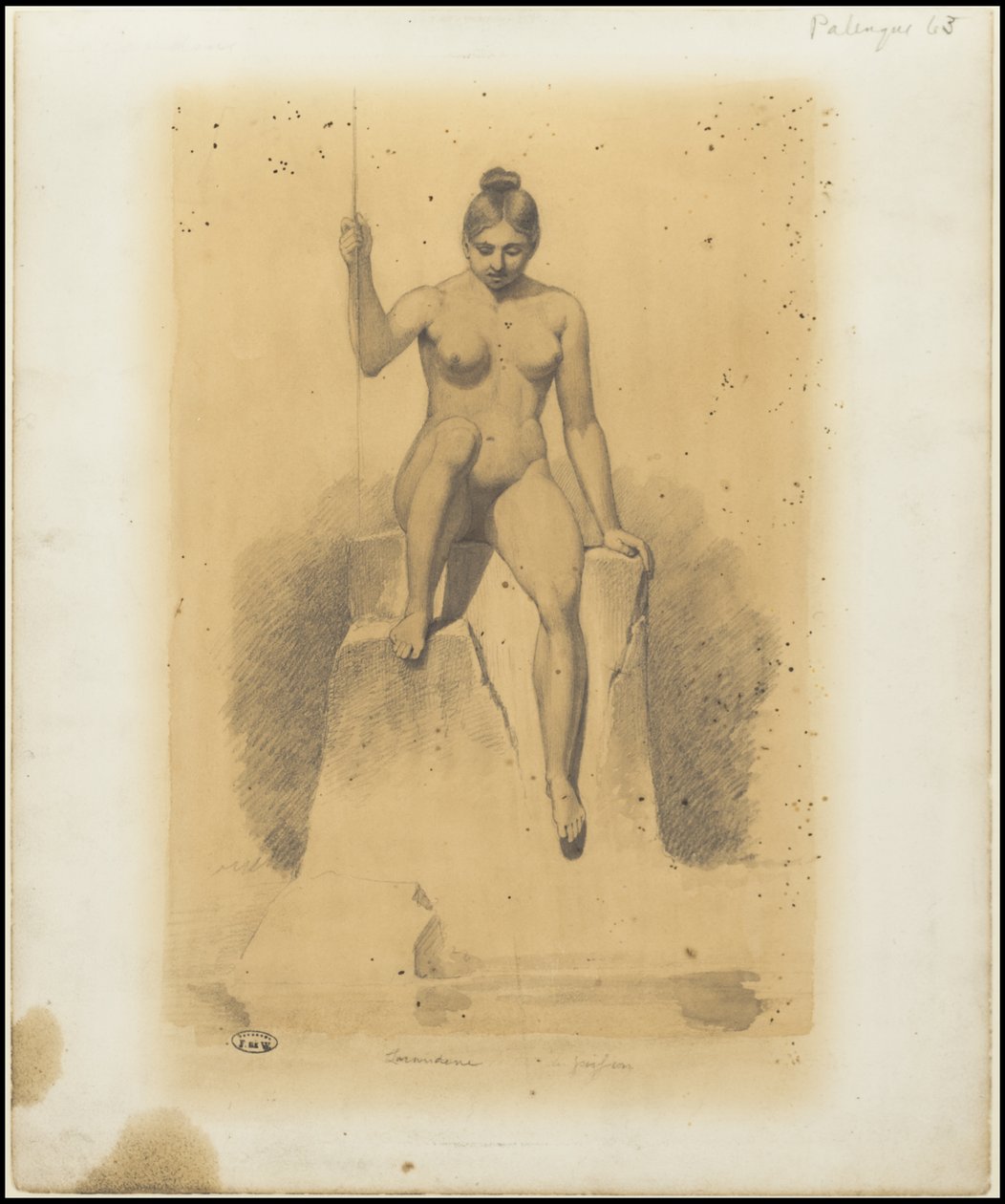 Eine Sammlung von Waldecks Originalkunstwerken von Mesoamerika, Box 1 von 22 von Johann Friedrich Maximilian von Waldeck