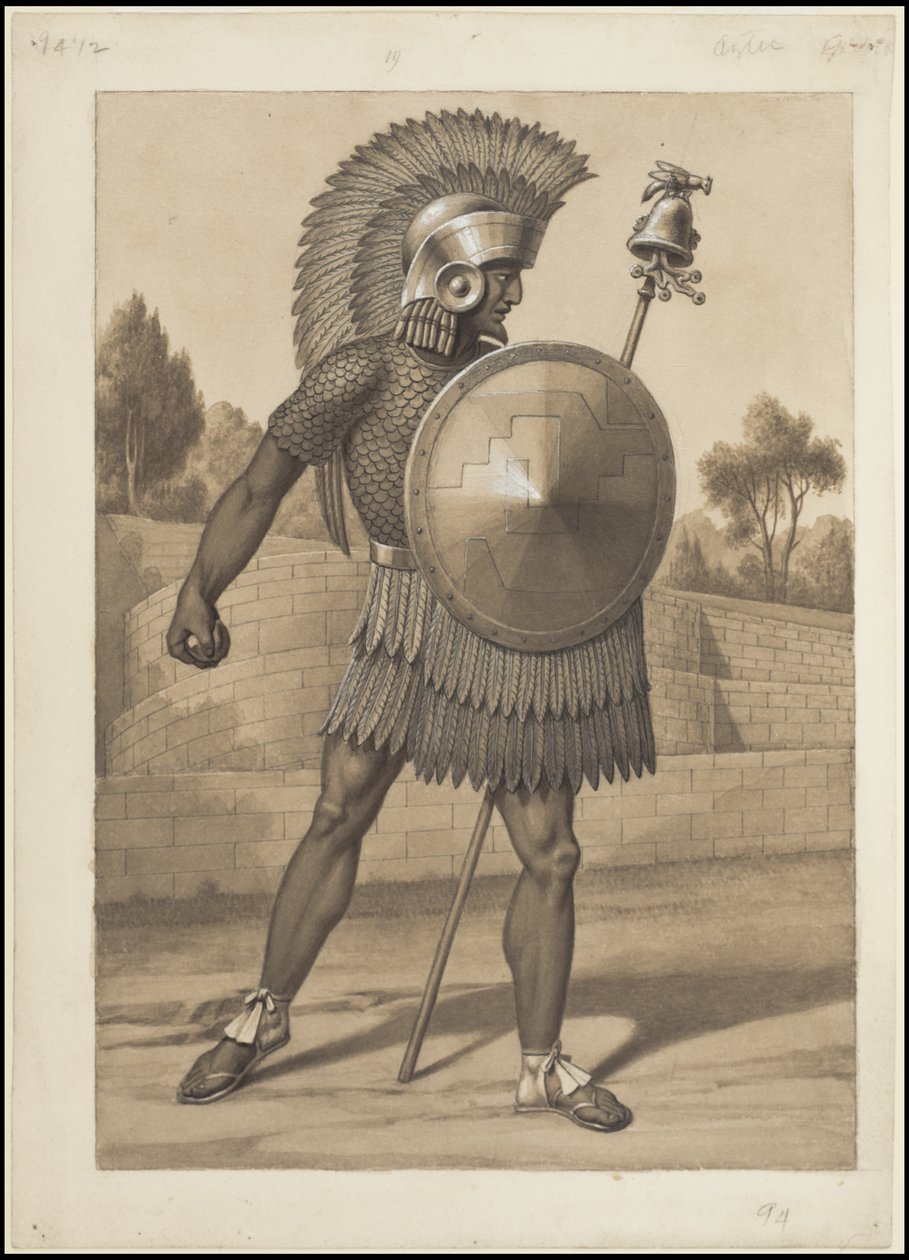 Eine Sammlung von Waldecks Originalkunstwerken aus Mesoamerika, Box 3 von 22 von Johann Friedrich Maximilian von Waldeck