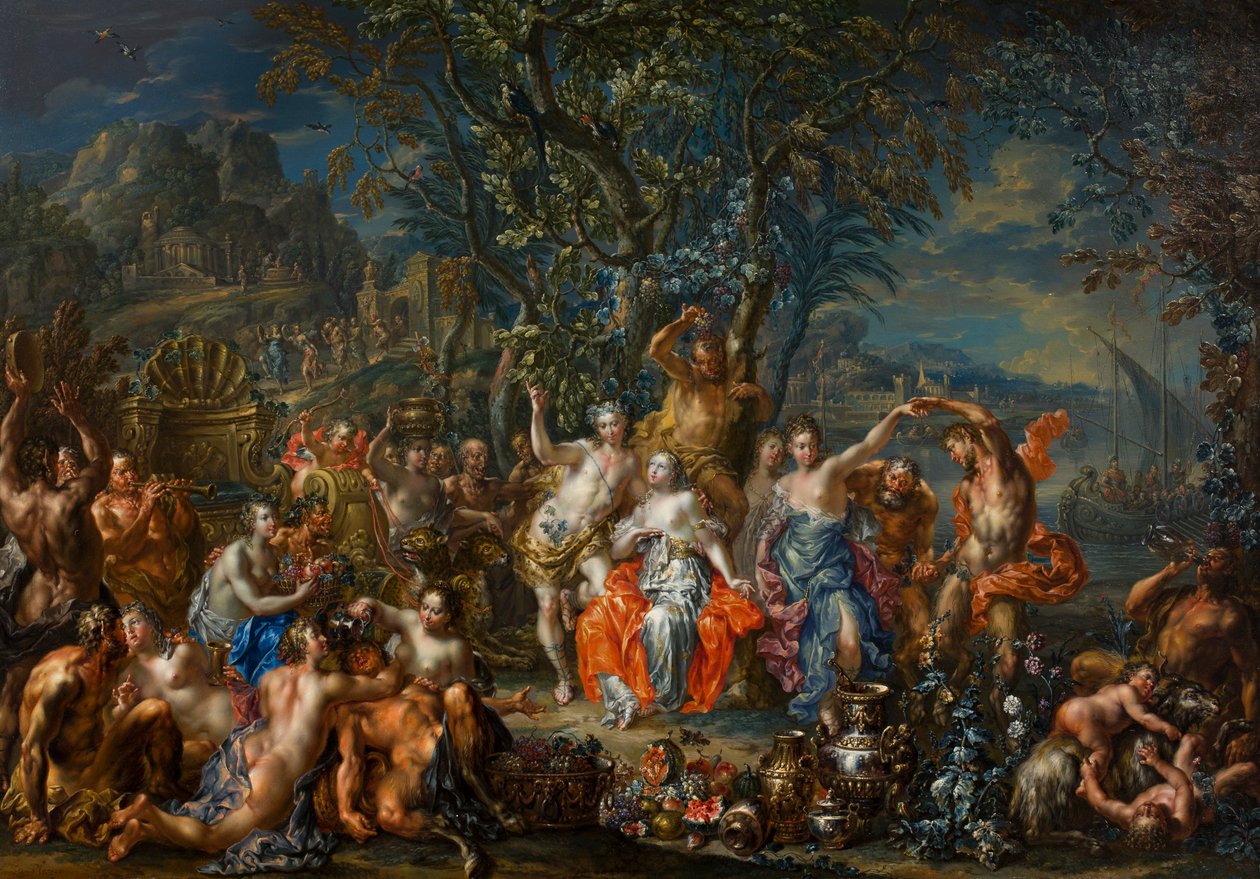 Bacchus und Ariadne von Johann Georg Platzer