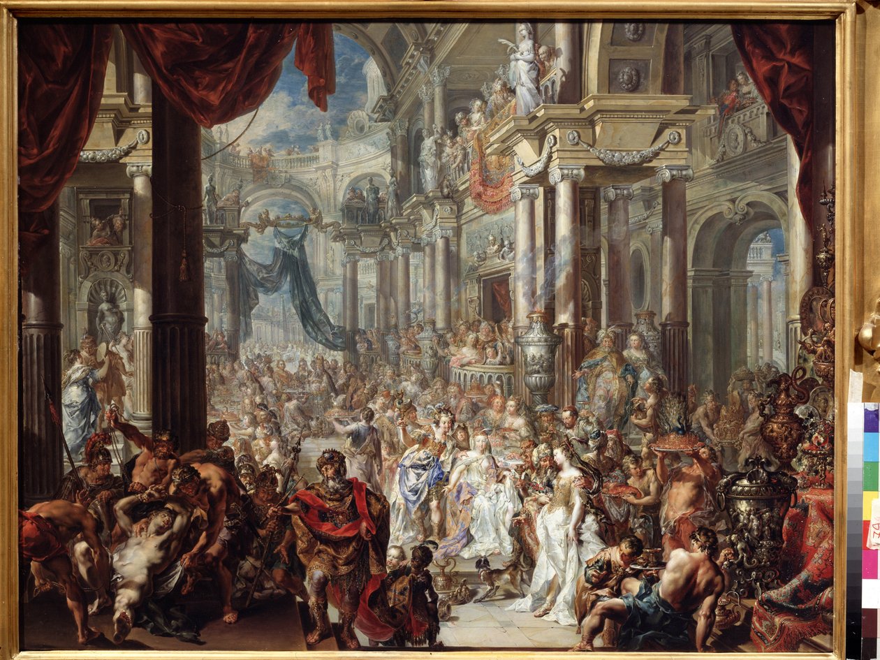 Das Gleichnis vom Hochzeitsfest von Johann Georg Platzer