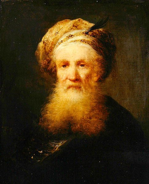 Kopf eines orientalischen Mannes, ca. 1759-62 von Johann Georg Trautmann