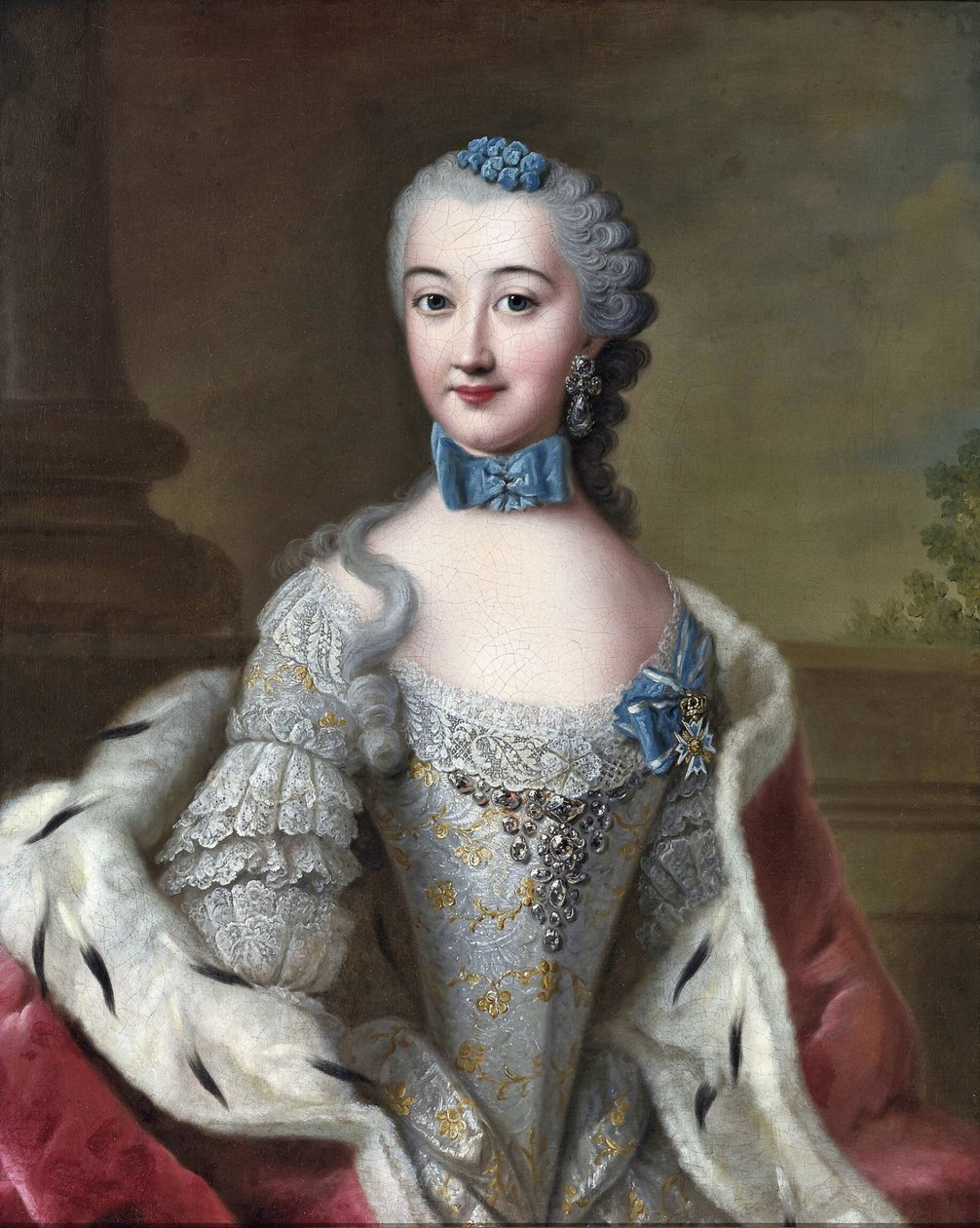 Herzogin Marie Sophie Wilhelmine von Württemberg-Oels von Johann Georg Ziesenis