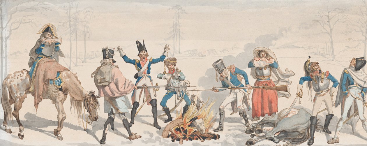 Mittagessen an der Gabel, 1813 von Johann Gottfried Schadow