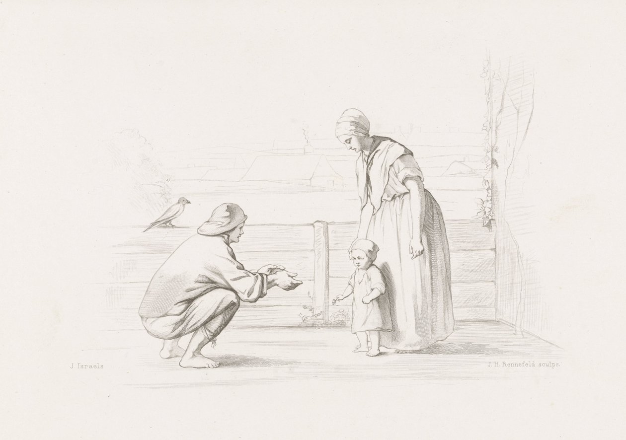 Erste Schritte (Die Kinder des Meeres) von Johann Heinrich Maria Hubert Rennefeld