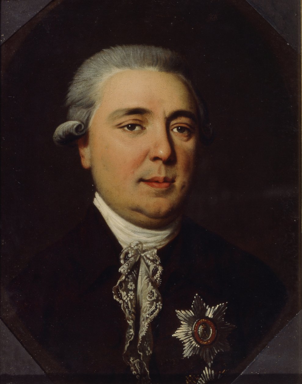 Porträt von Graf Alexander Romanowitsch Woronzow, 1741-1805 von Johann Heinrich Schmidt