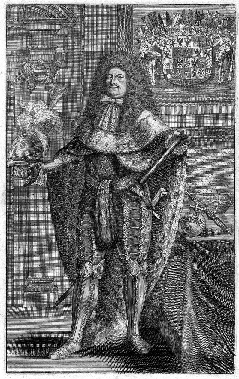 Porträt von Friedrich Wilhelm, Kurfürst von Brandenburg, Herzog von Preußen von Johann Jakob Vogel