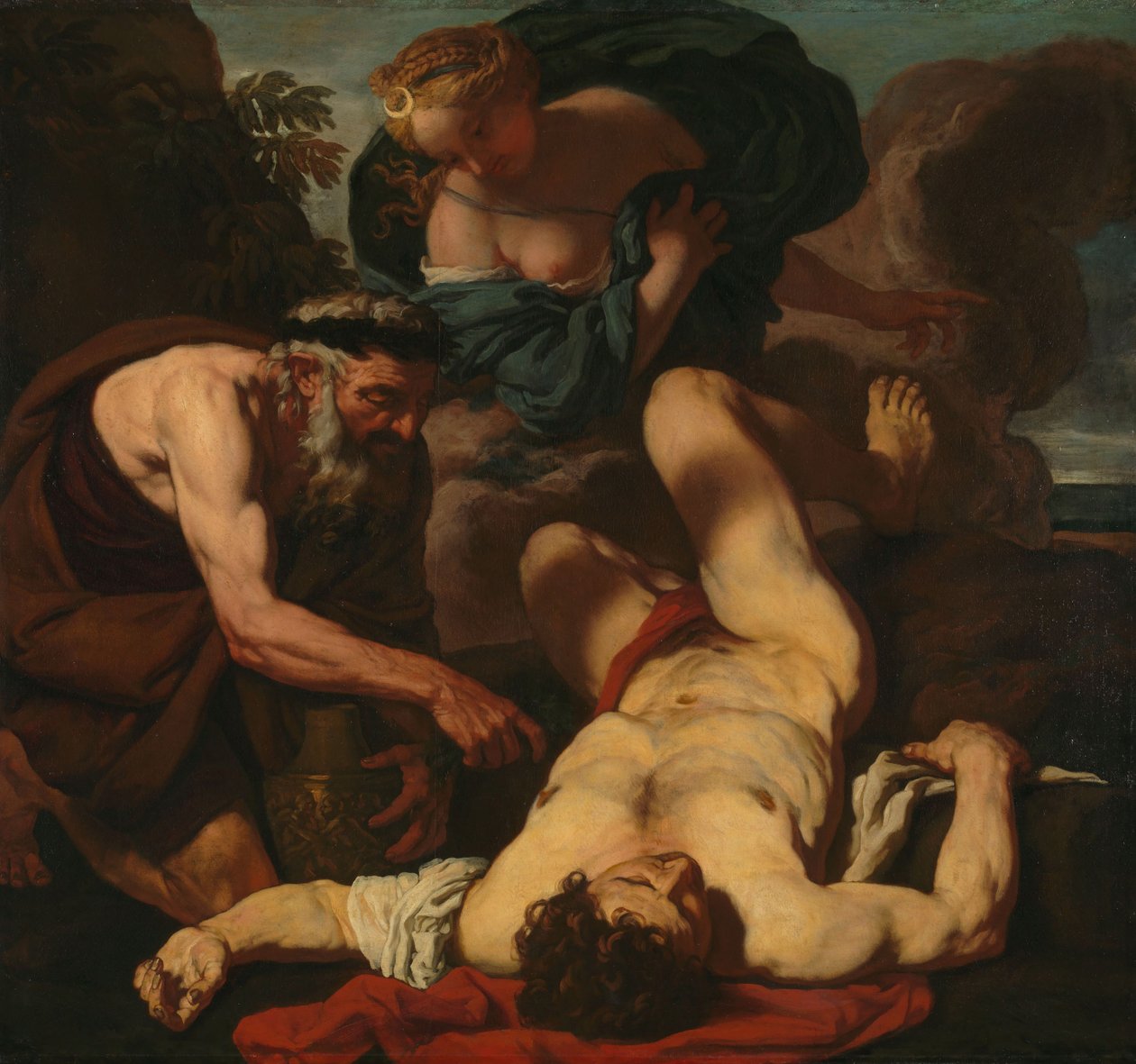 Selene und Endymion von Johann Karl Loth