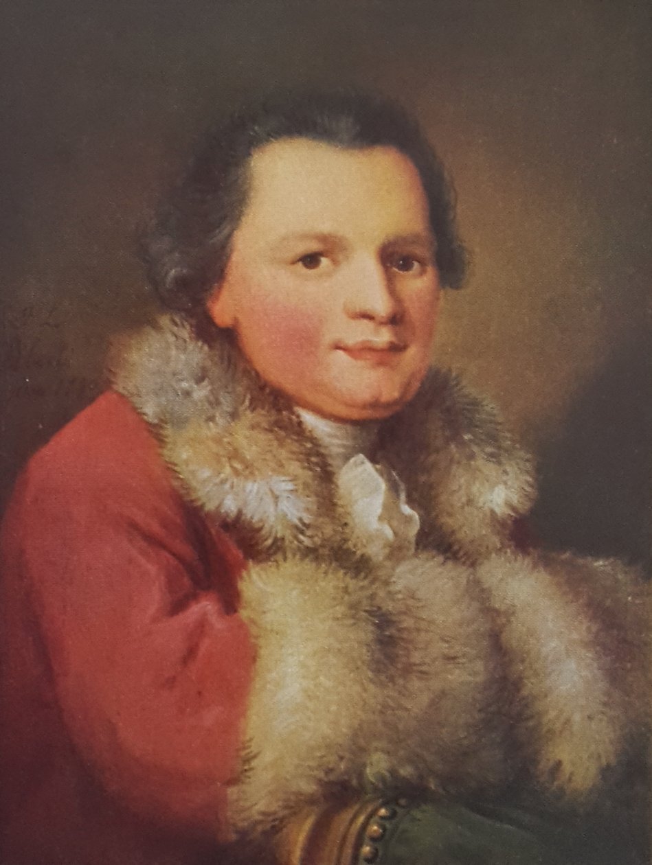 Bildnis Beat Ludwig Walthard, Verleger von Johann Ludwig Aberli