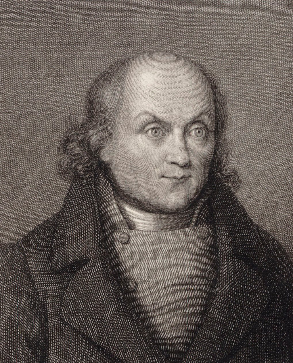Porträt von Hans Georg Nägeli 1773-1836 von Johann Martin Esslinger
