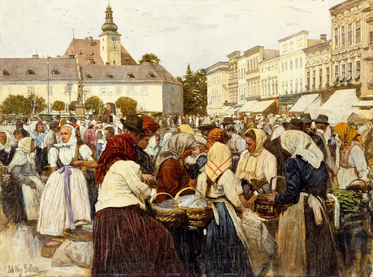 Der Marktplatz, Misfrau von Johann Nepomuk Geller