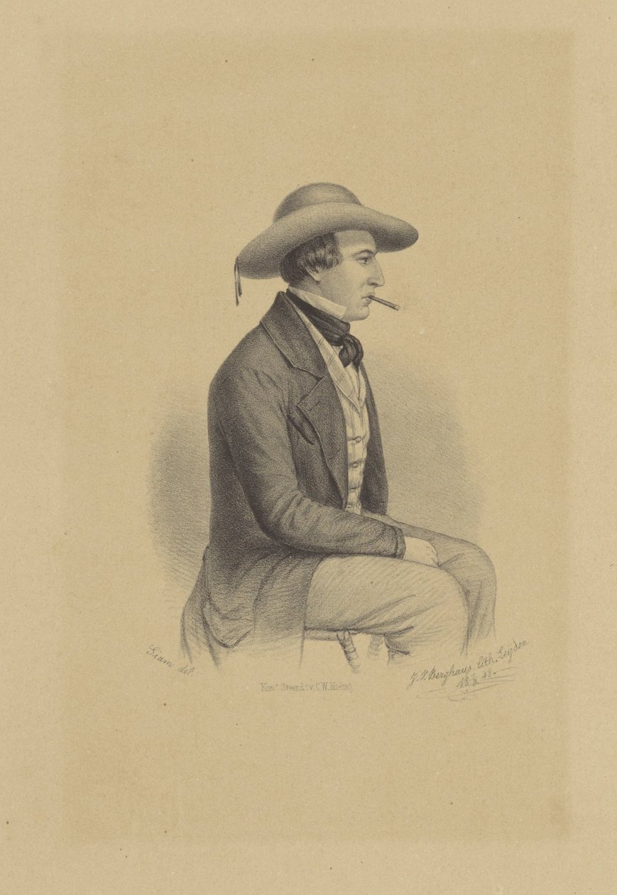 Porträt von Jean Henri de Laat de Kanter von Johann Peter Berghaus