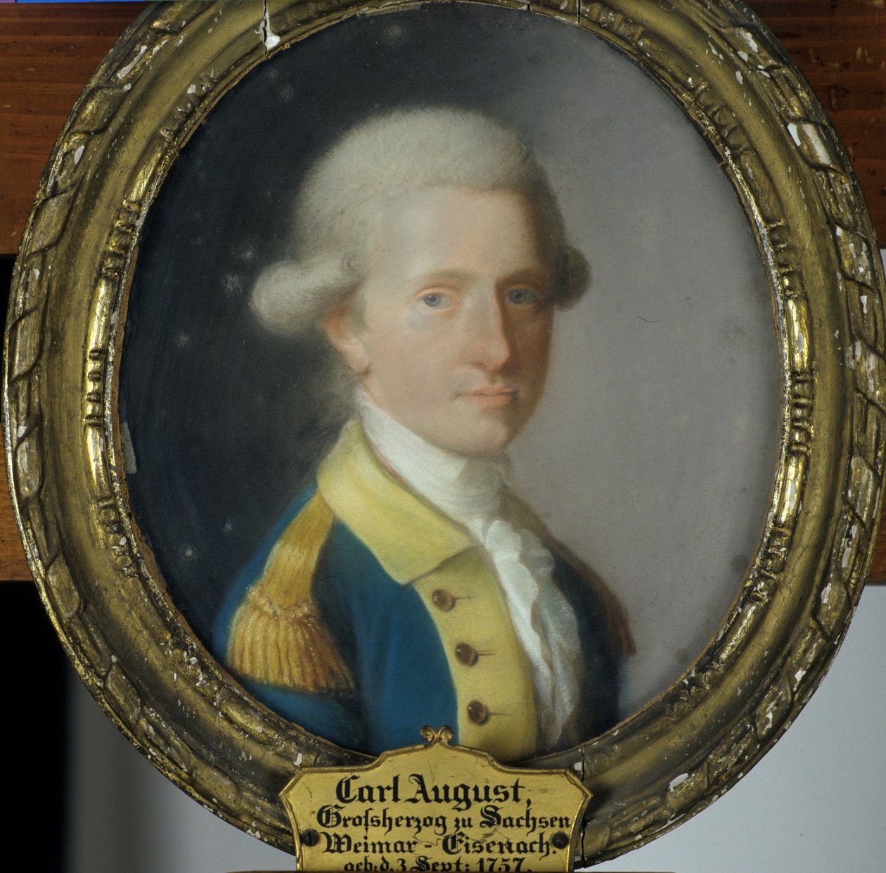 Carl August, Großherzog von Sachsen-Weimar-Eisenach, 1780 von Johann Philipp Bach