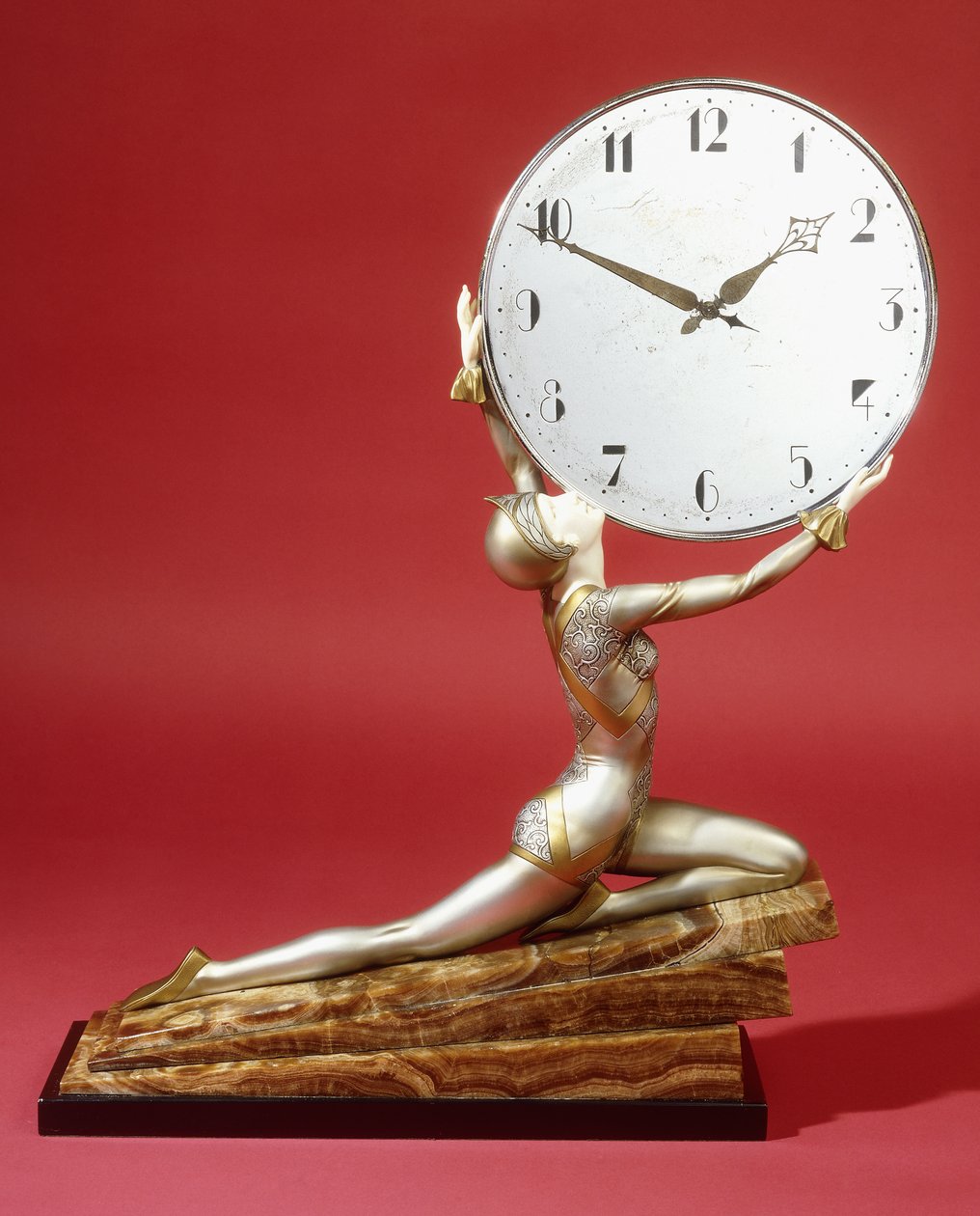 Kniendes Mädchen mit einer Uhr von Johann Philipp Ferdinand Preiss