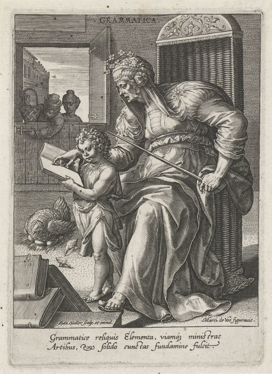 Grammatik von Johann Sadeler (I)
