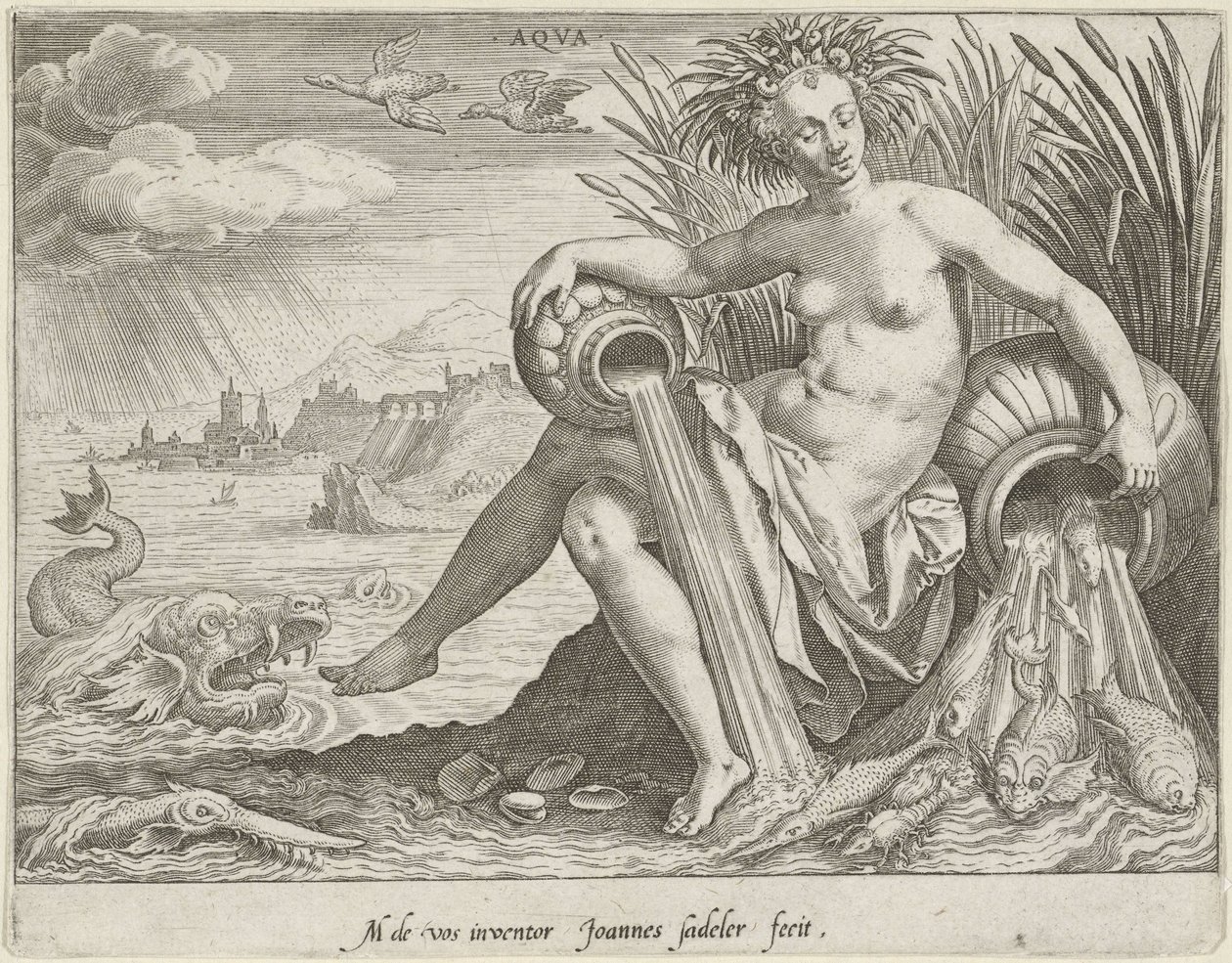 Wasser von Johann Sadeler (I)