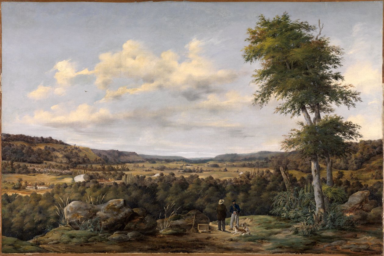 Landschaft in Belgien von Johann Wilhelm Schirmer