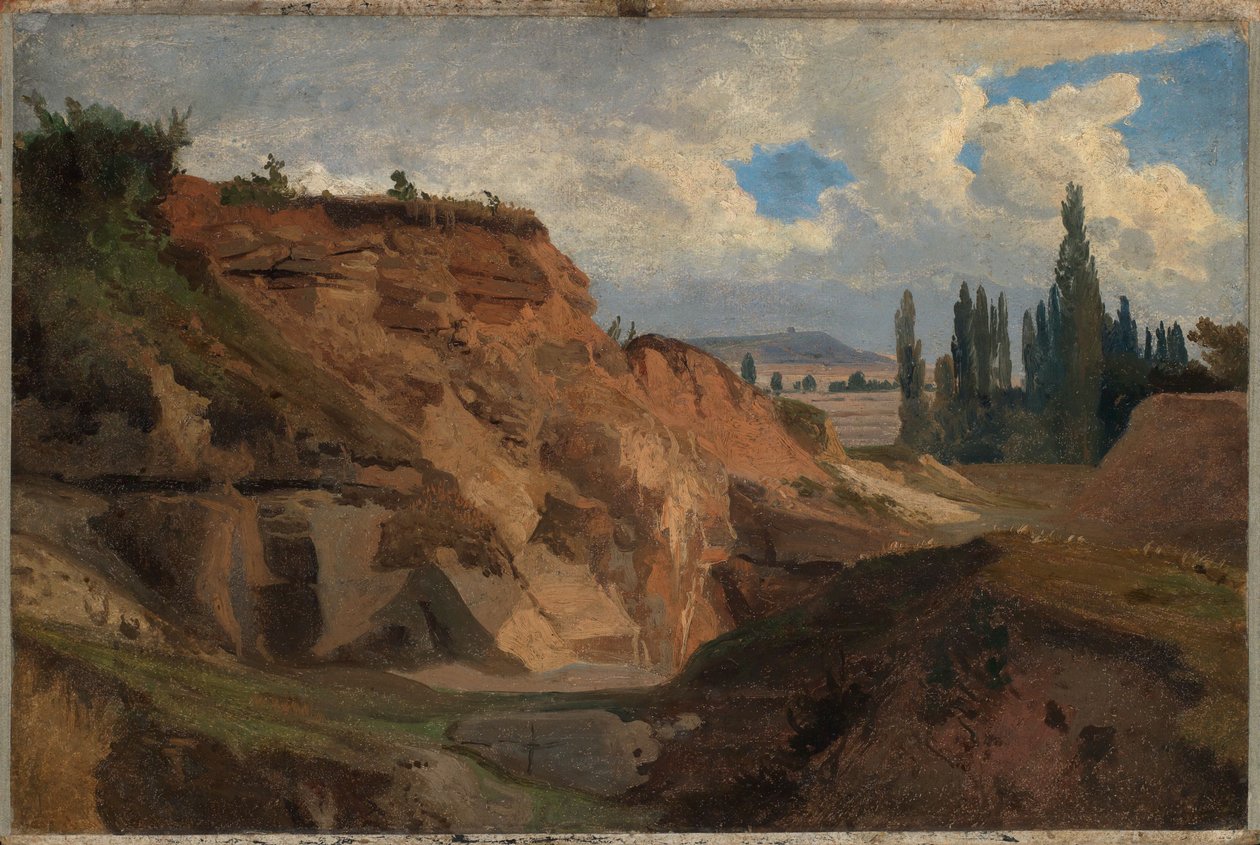 Steinbruch in Südfrankreich von Johann Wilhelm Schirmer