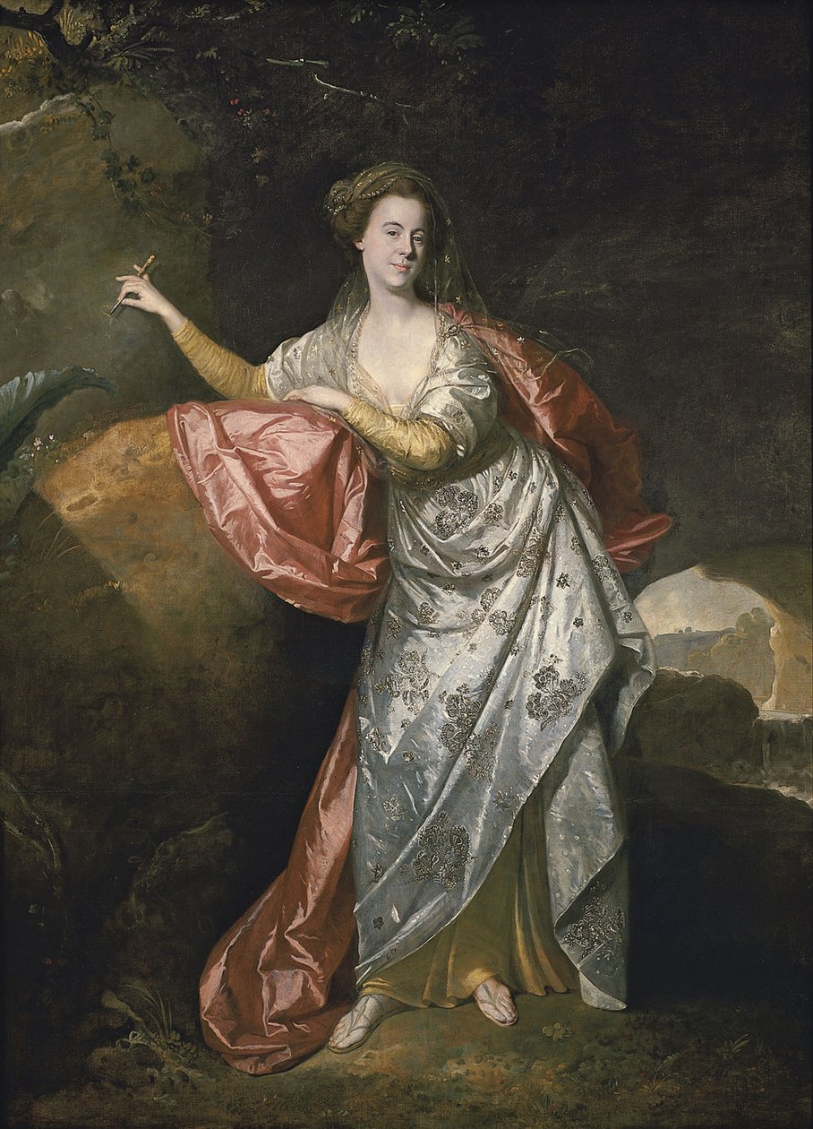 Ann Cargill geb. Brown als Miranda in Der Sturm von Shakespeare. London, Covent Garden Theatre von Johann Zoffani