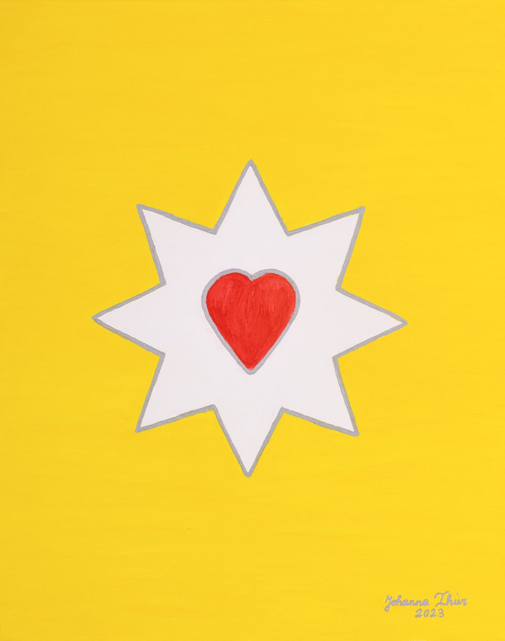 Der freudebringende Herzliebe-Stern von Johanna Thier