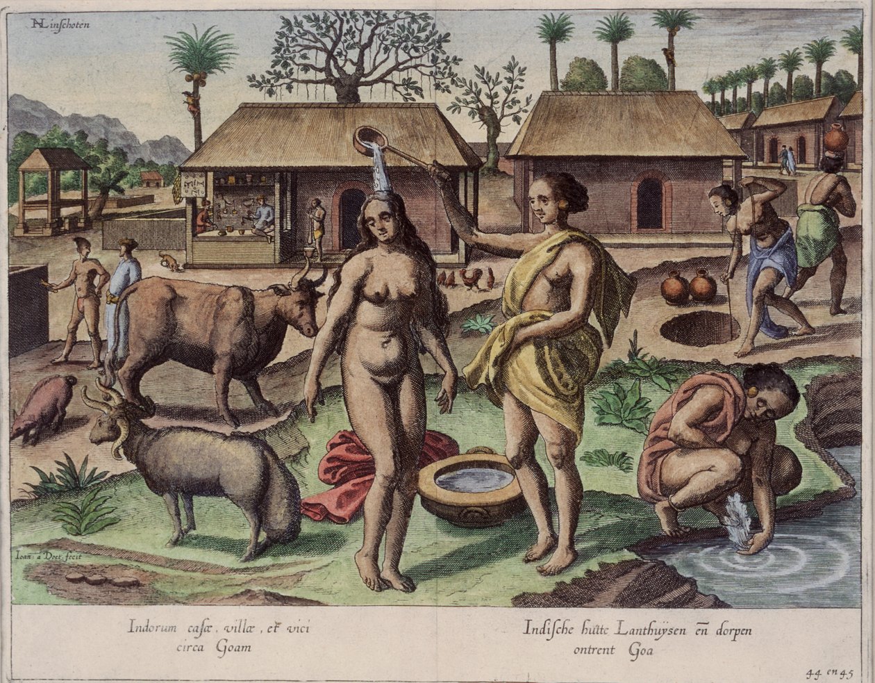 Leben in Goa, Illustration aus 