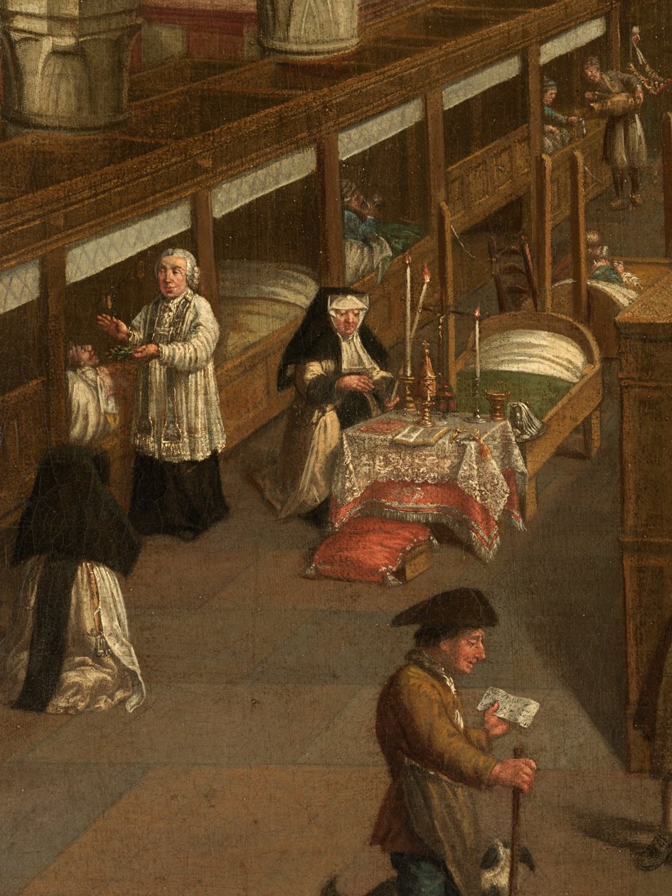 (Detail) der Stationen im Sankt-Johannes-Hospital von Johannes Beerblock