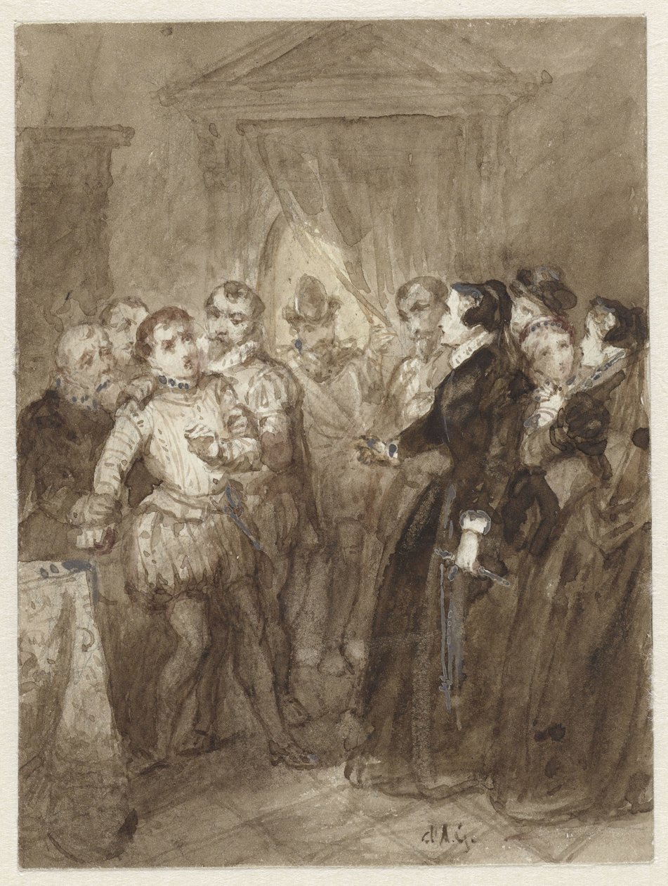 Szene aus dem Achtzigjährigen Krieg von Johannes Christiaan d