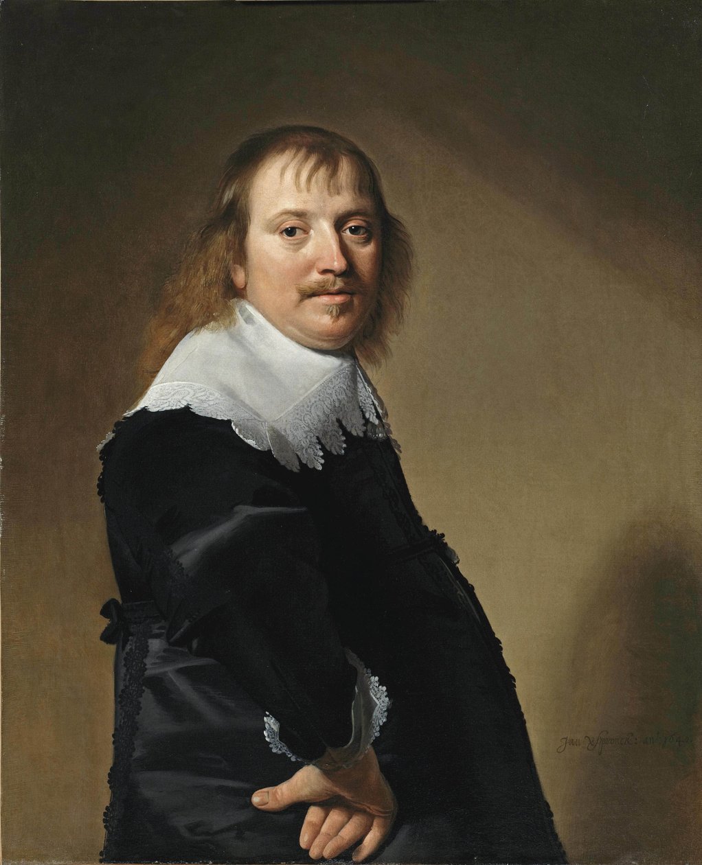Porträt eines Mannes von Johannes Cornelisz Verspronck