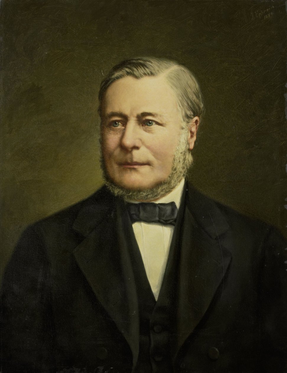 Porträt von Pieter Hendrik van Gelder von Johannes Ephraim