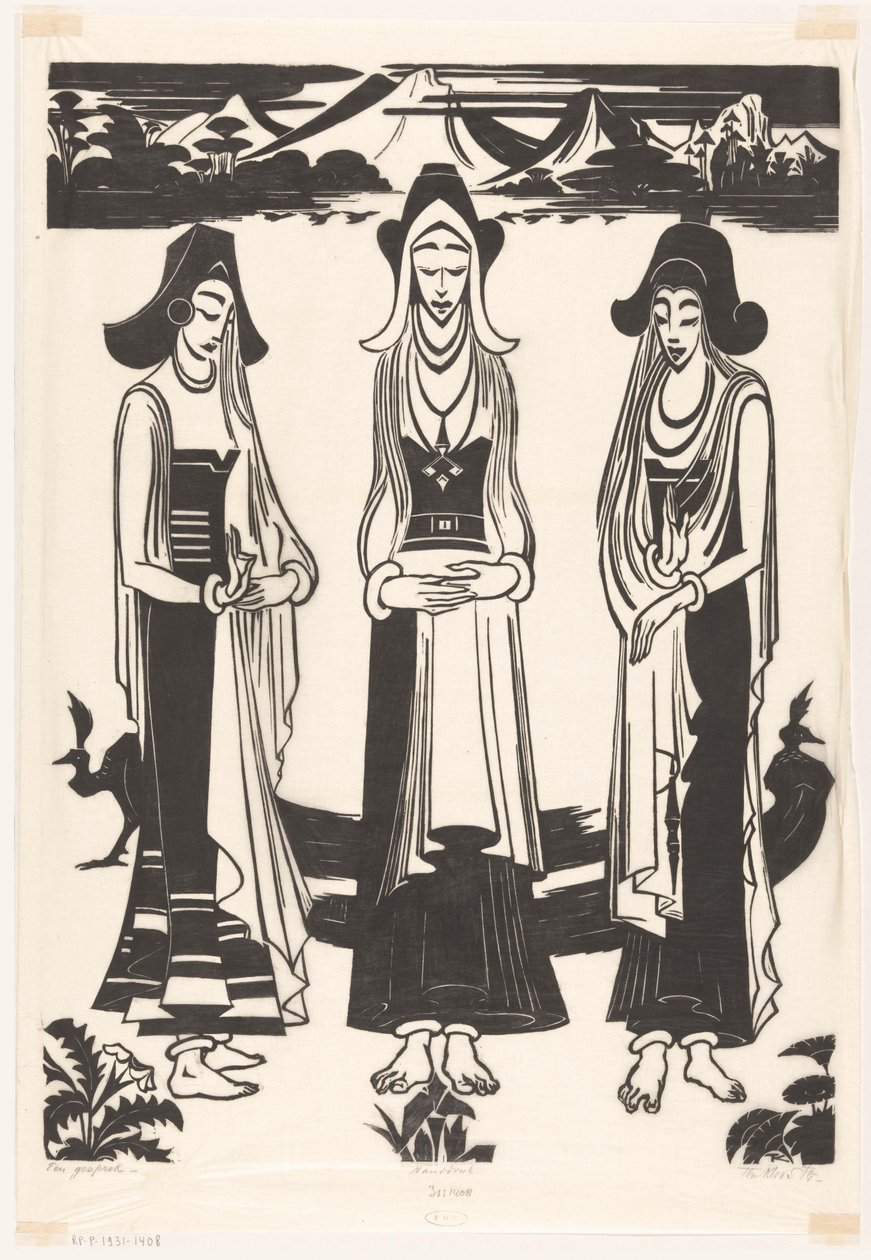 Ein Gespräch von Johannes Frederik Engelbert ten Klooster (signed by artist)