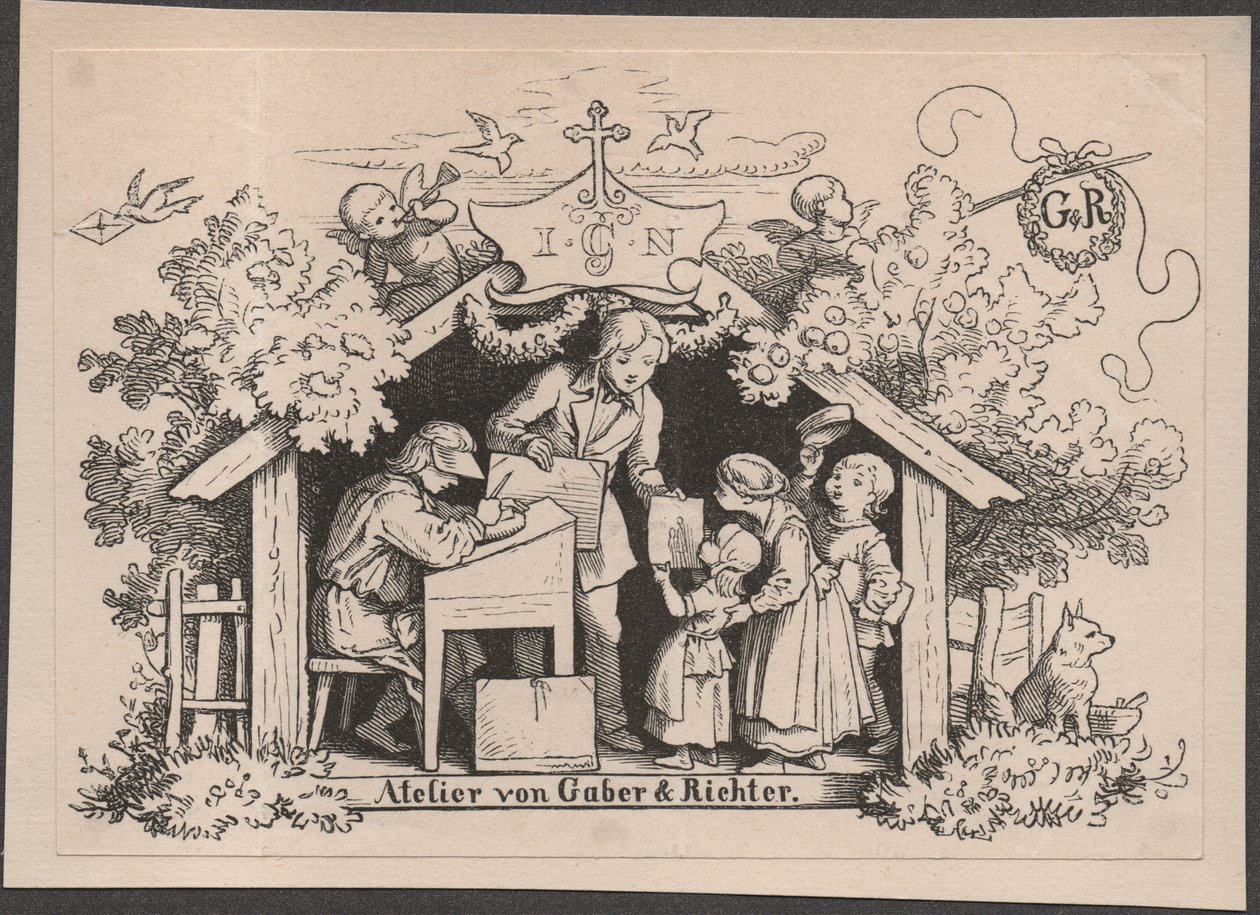 Studio von Gaber & Richter von Johannes Heinrich & Gaber August (1823 1894) Richter