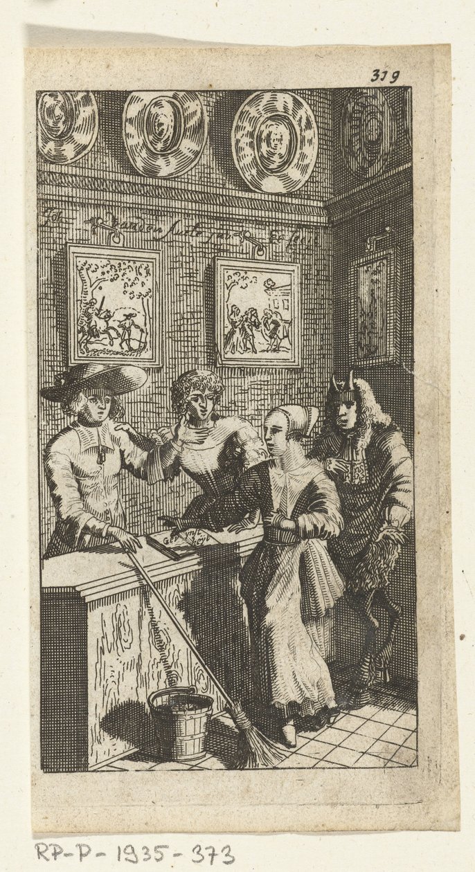 Der geheuchelte Teufel von Johannes Jacobsz van den Aveele