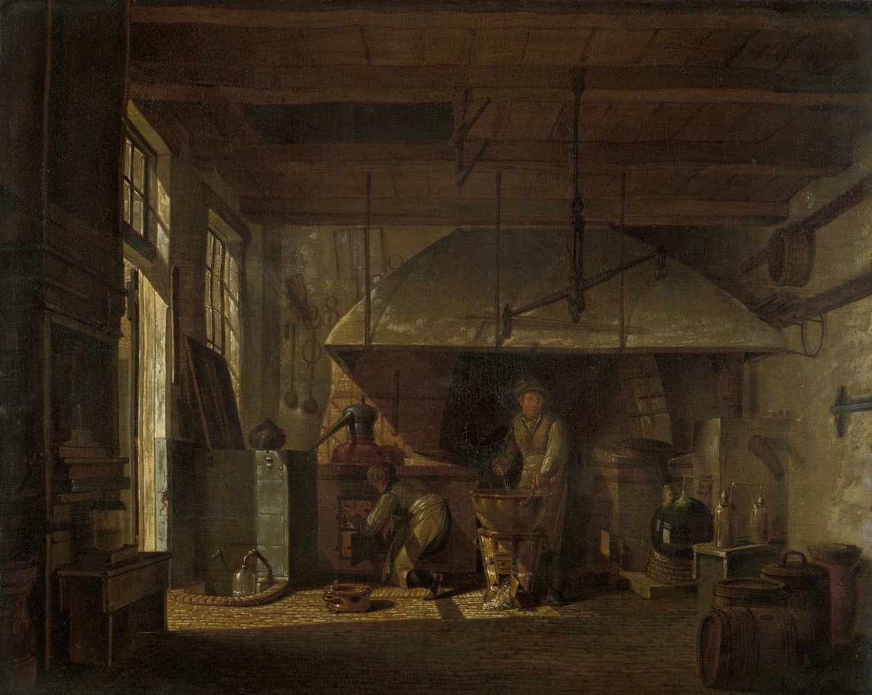 Die Destillerie des Apothekers A. d