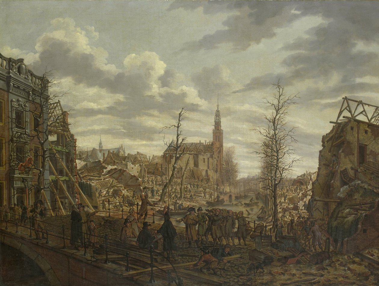 Der Rapenburg von Johannes Jelgerhuis