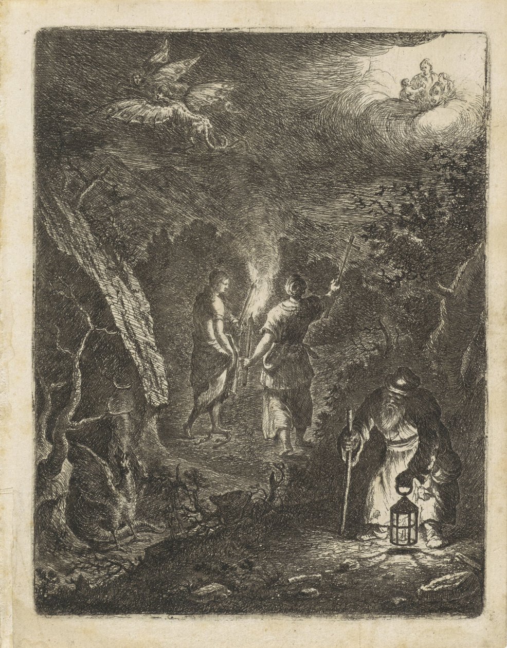 Allegorie des Weges der wahren Liebe von Johannes Vorsterman