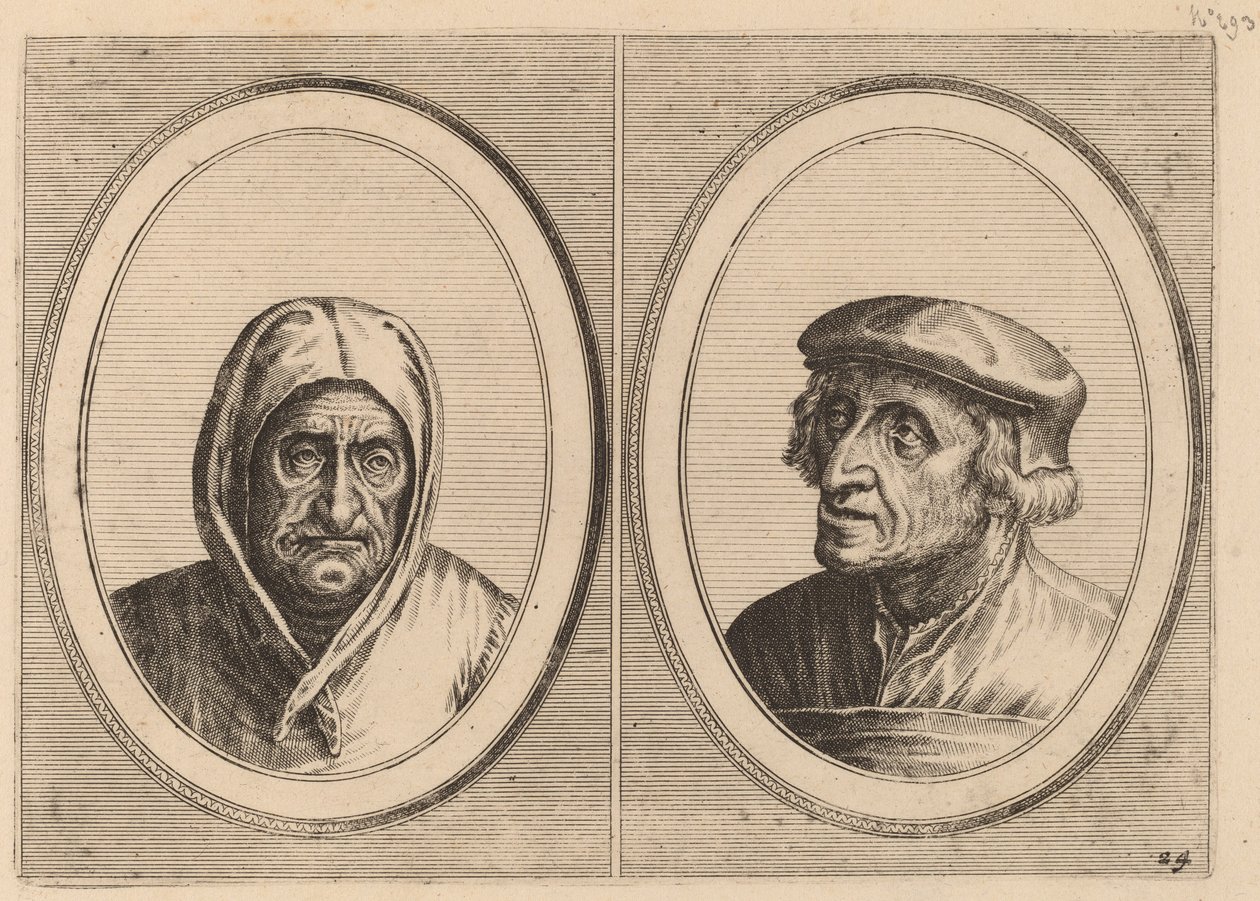 "Aecht Sonder-Ziel" und "Heertje Al-te-mooy" von Johannes and Lucas van Doetechum after Pieter Bruegel the Elder