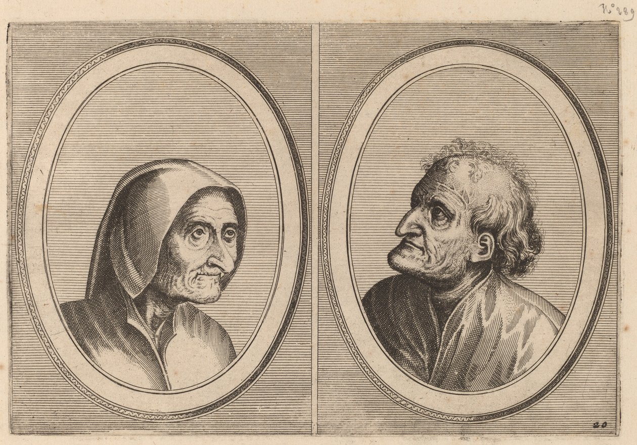 "Ritze Stijn" und "Schurckje Sonder-Baerdt" von Johannes and Lucas van Doetechum after Pieter Bruegel the Elder