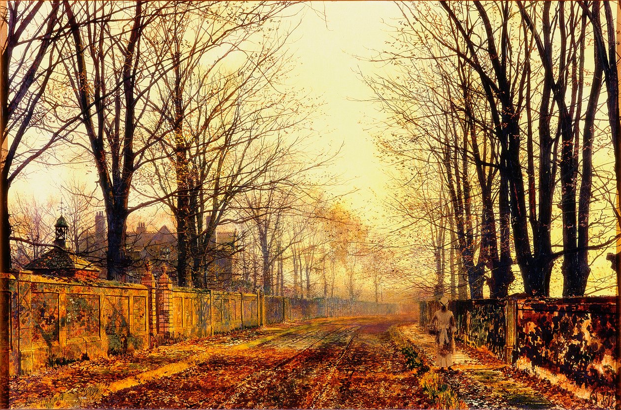 Unter den Hosen, 1892 von John Atkinson Grimshaw