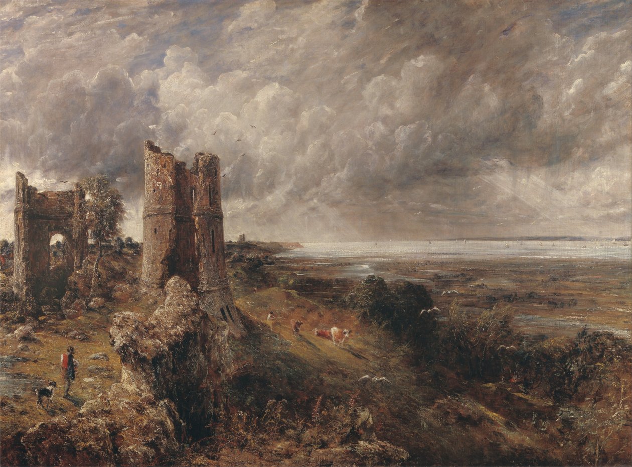 Hadleigh Castle, Die Mündung der Themse--Morgen nach einer stürmischen Nacht von John Constable