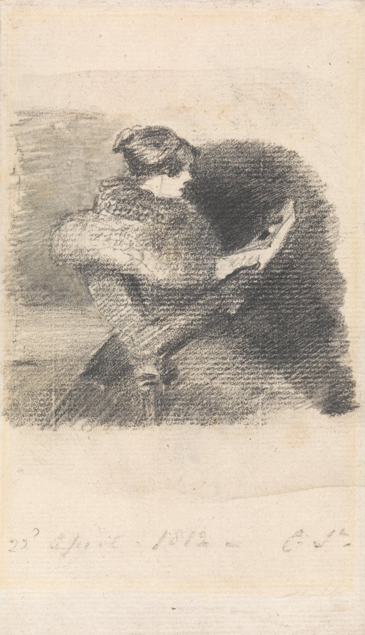 Mary Constable beim Lesen von John Constable