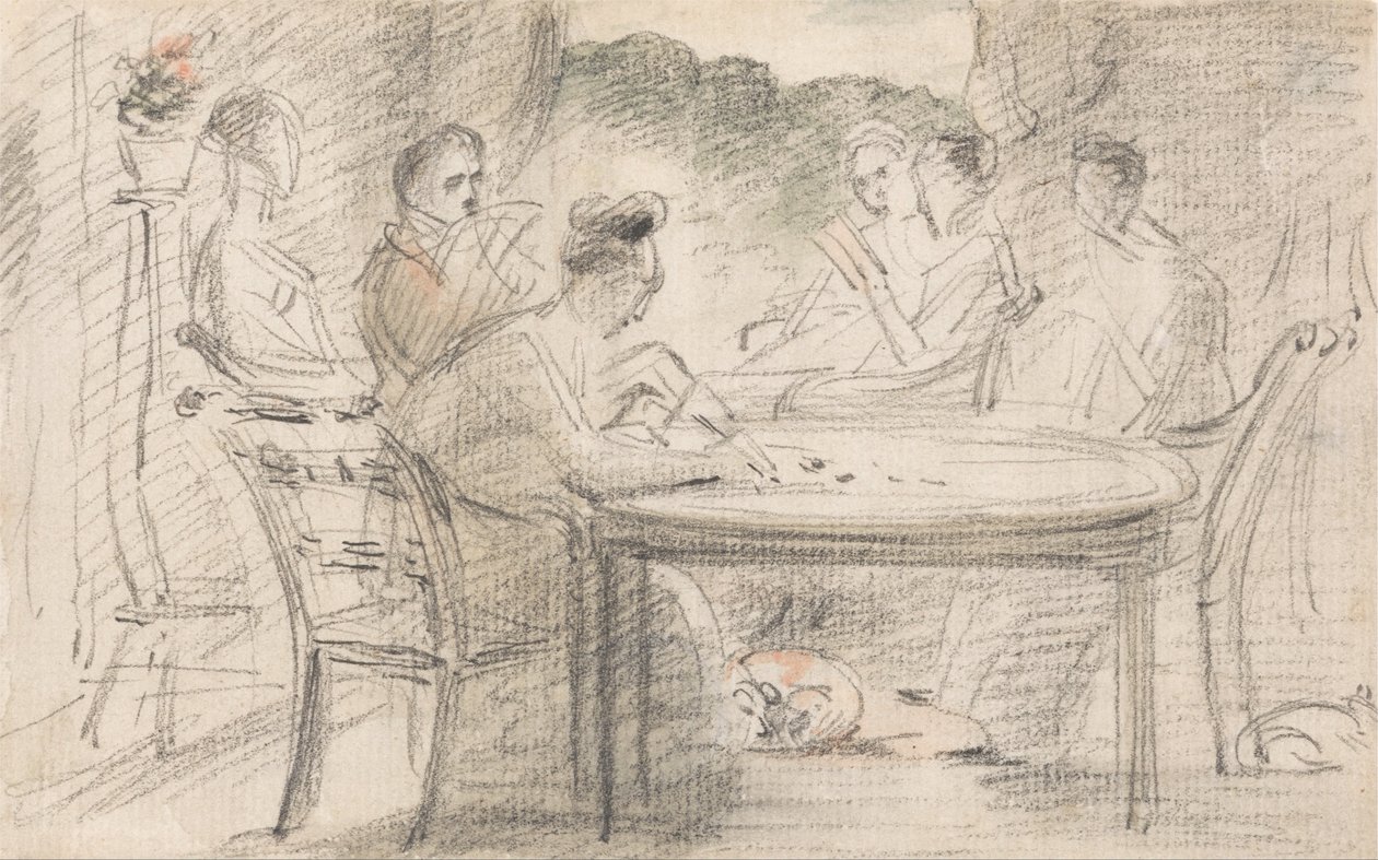 Mr. Hobson von Markfield und Familie von John Constable