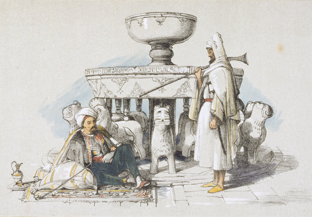 Der Löwenbrunnen, Vignette aus 