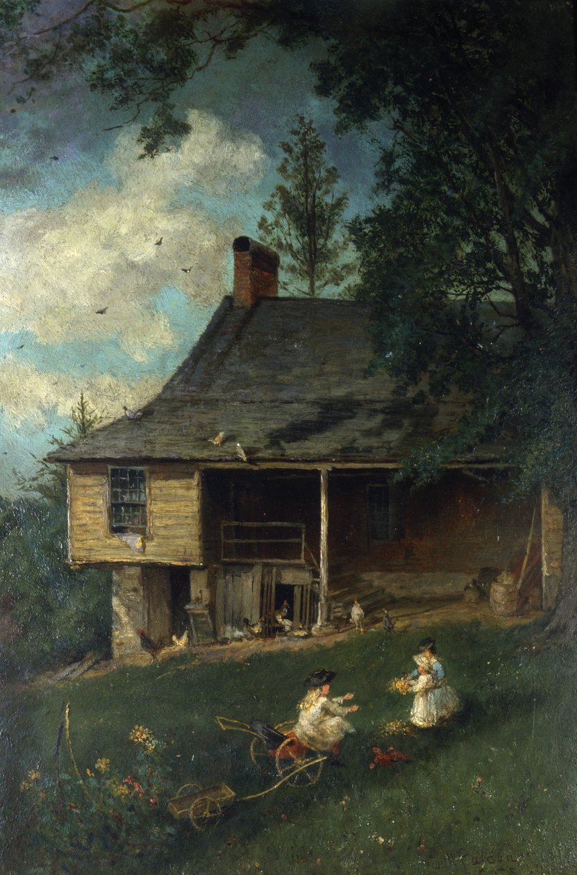 Thomas Coles erstes Studio, 1881 von John Mackie Falconer